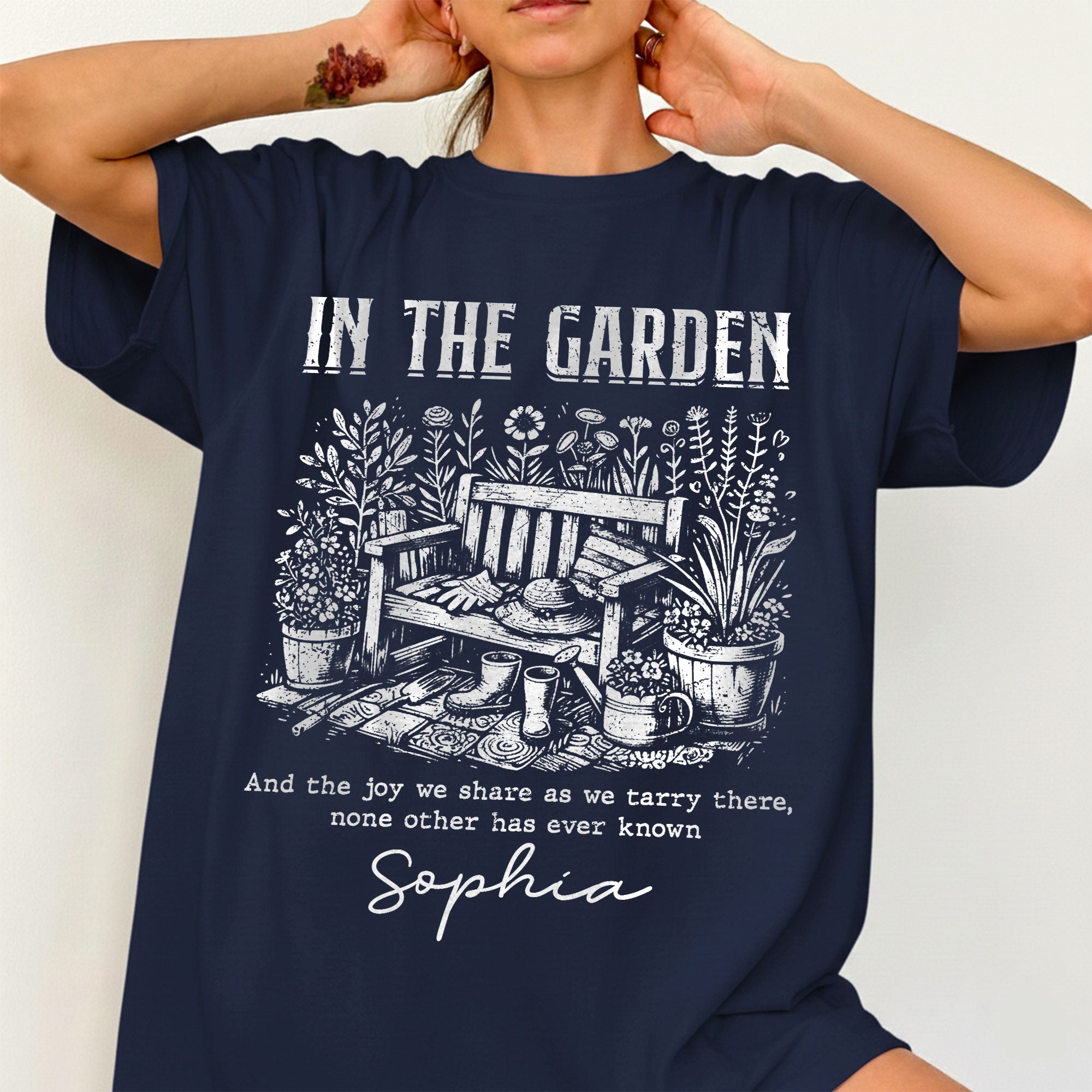 In The Garden And The Joy We Share As We Tarry There T-Shirt