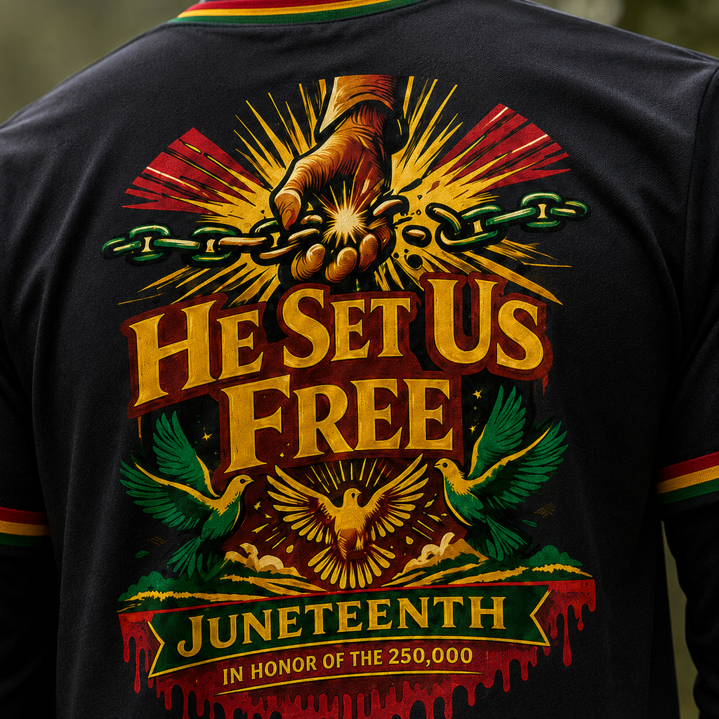 He Set Us Free T-Shirt