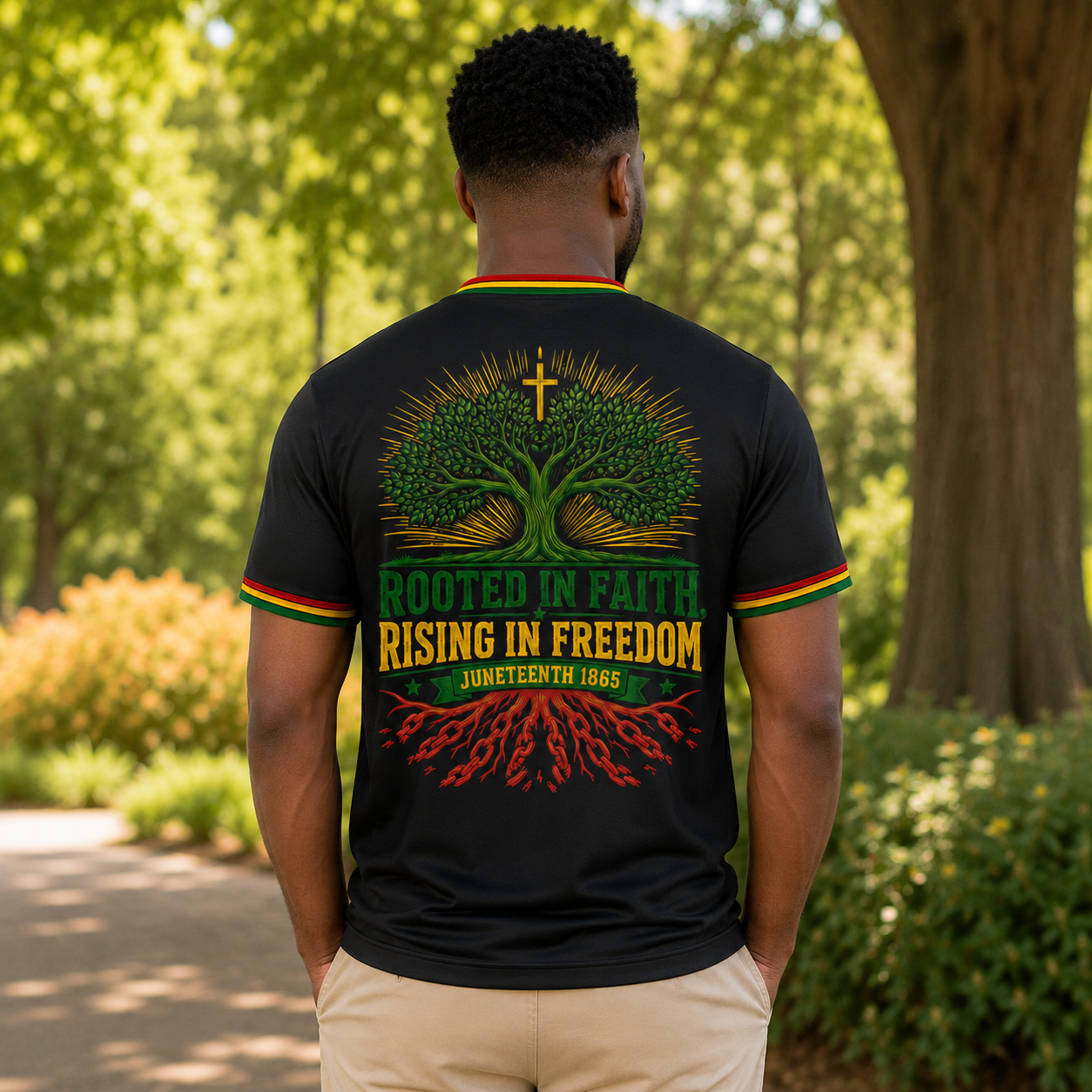 Cross And Tree Of Life T-Shirt