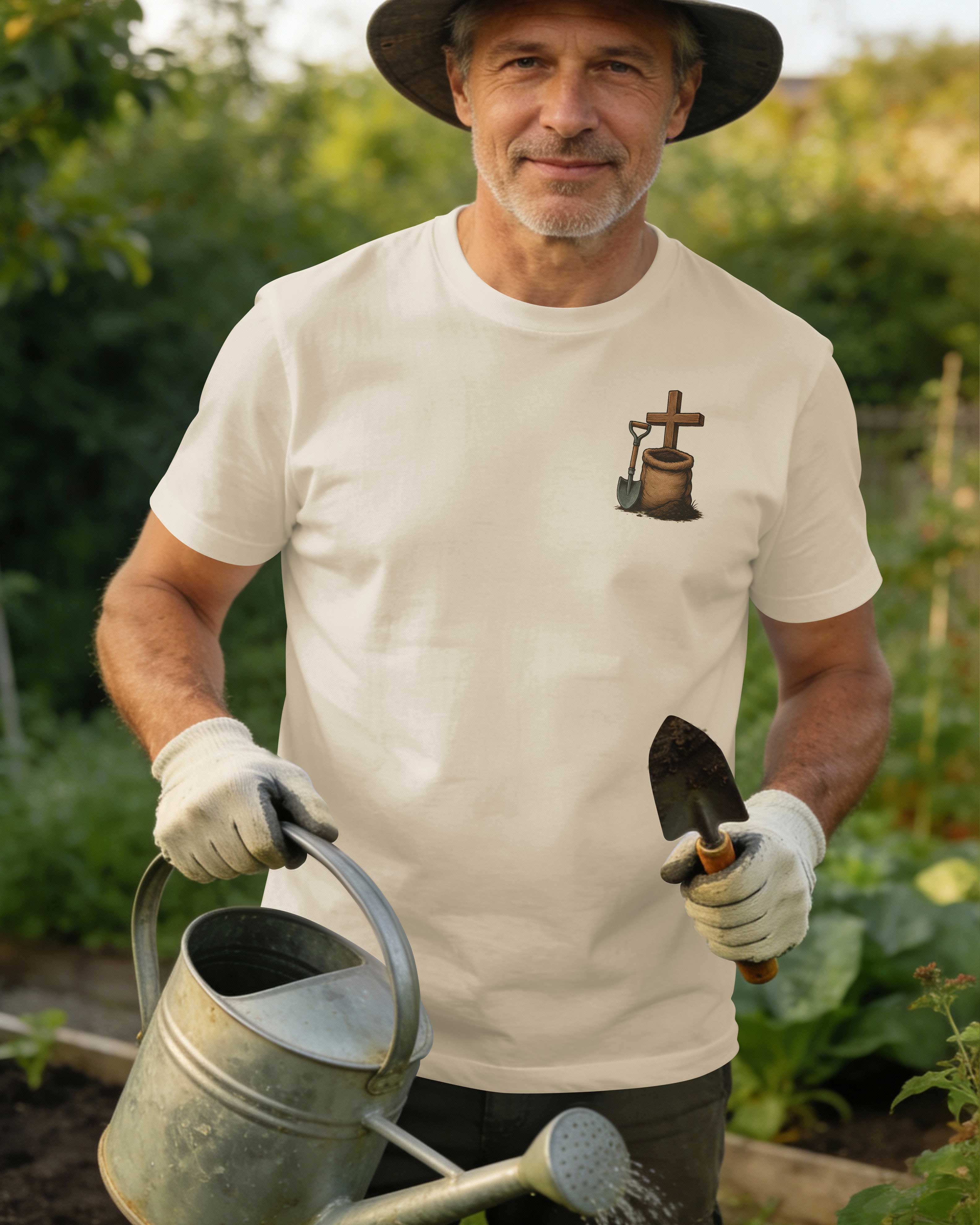 I've Got Gardening In My Veins And Jesus In My Heart T-Shirt