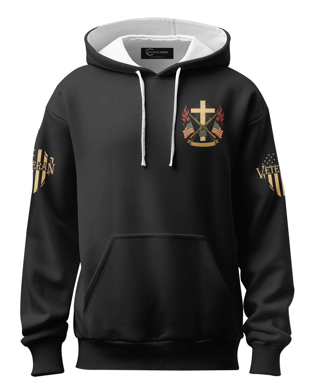 I Fought For My Country I Stand For My God Hoodie