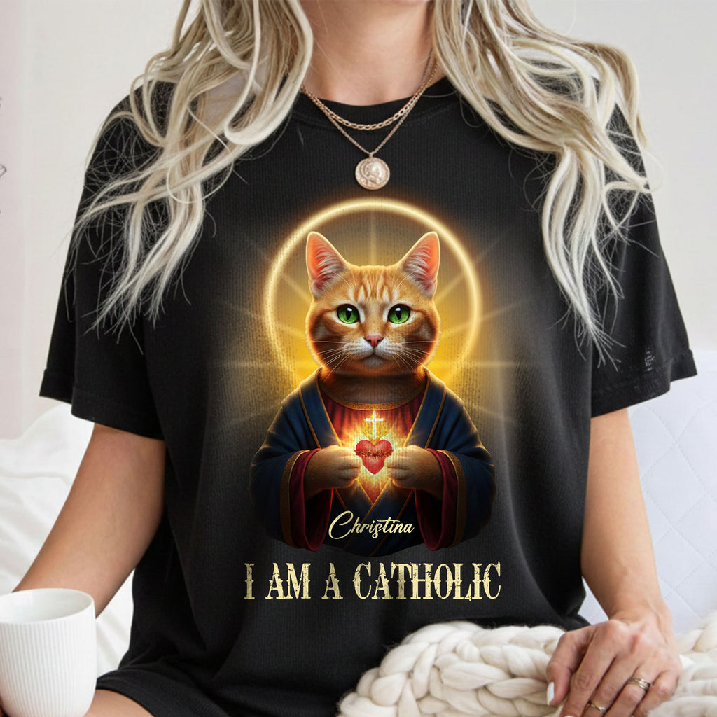 Christina I Am A Catholic T-Shirt