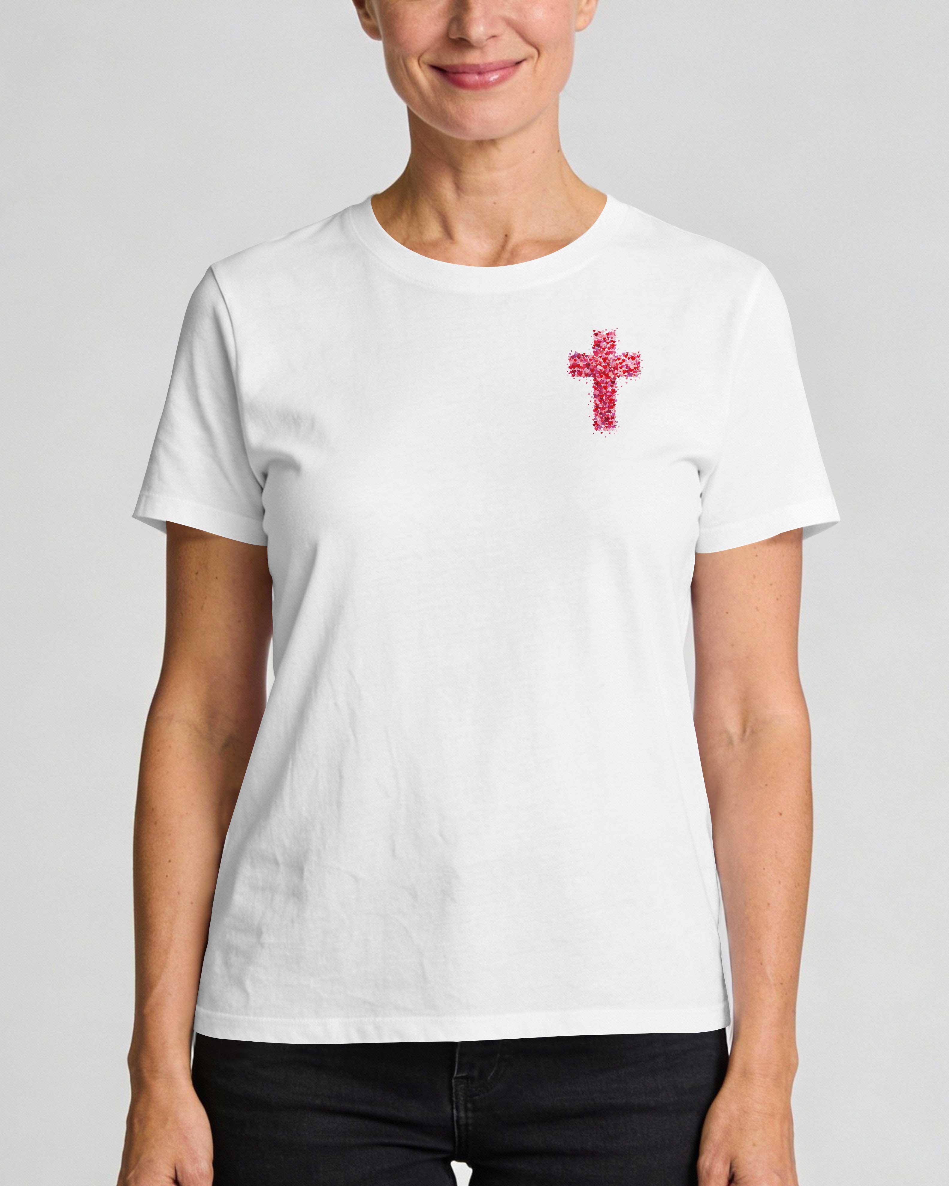 We Love Because He First Loved Us T-Shirt