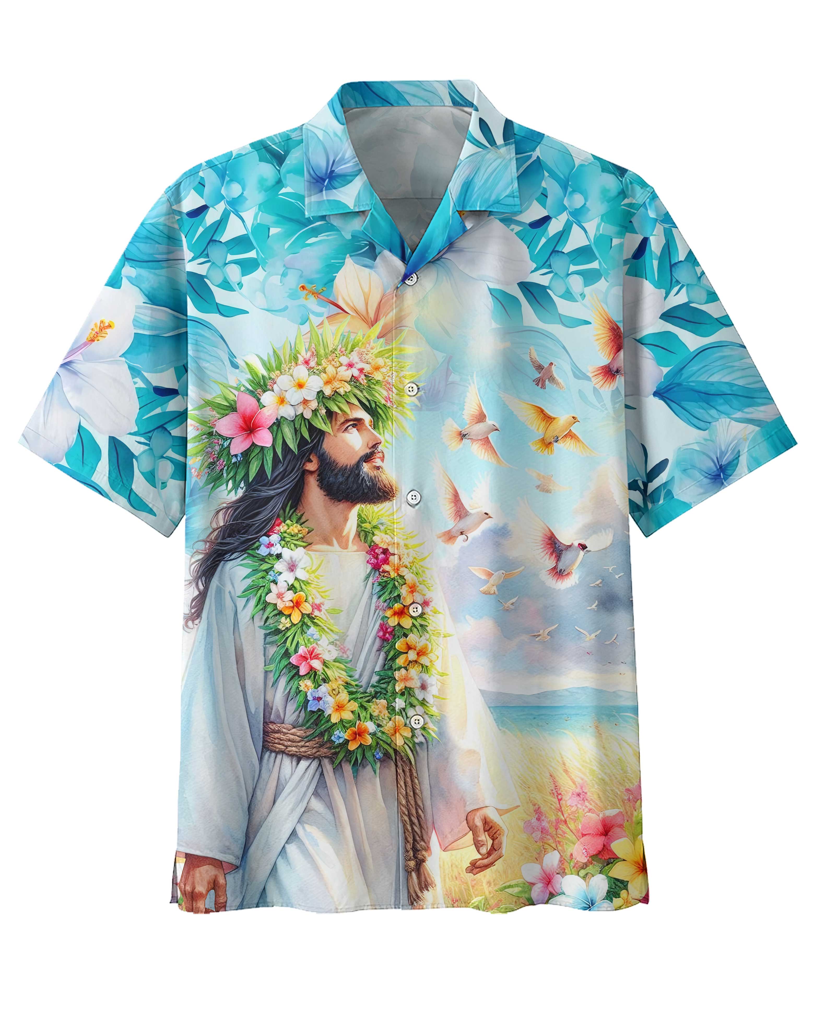 Be the Light Tropical Hawaiian T-Shirt