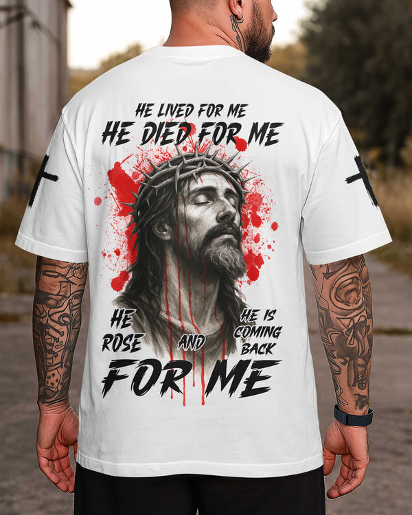 He Is Coming Back For Me All Over Print T-Shirt