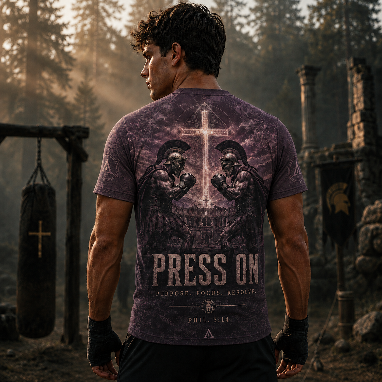 Press On Phil. 3:14 T-Shirt