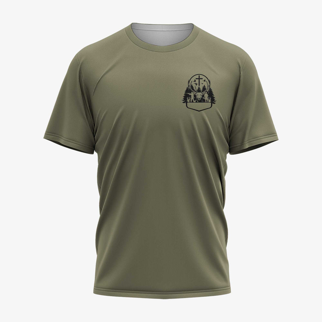 I've Got Hunting In My Veins And Jesus In My Heart Custom Name T-Shirt
