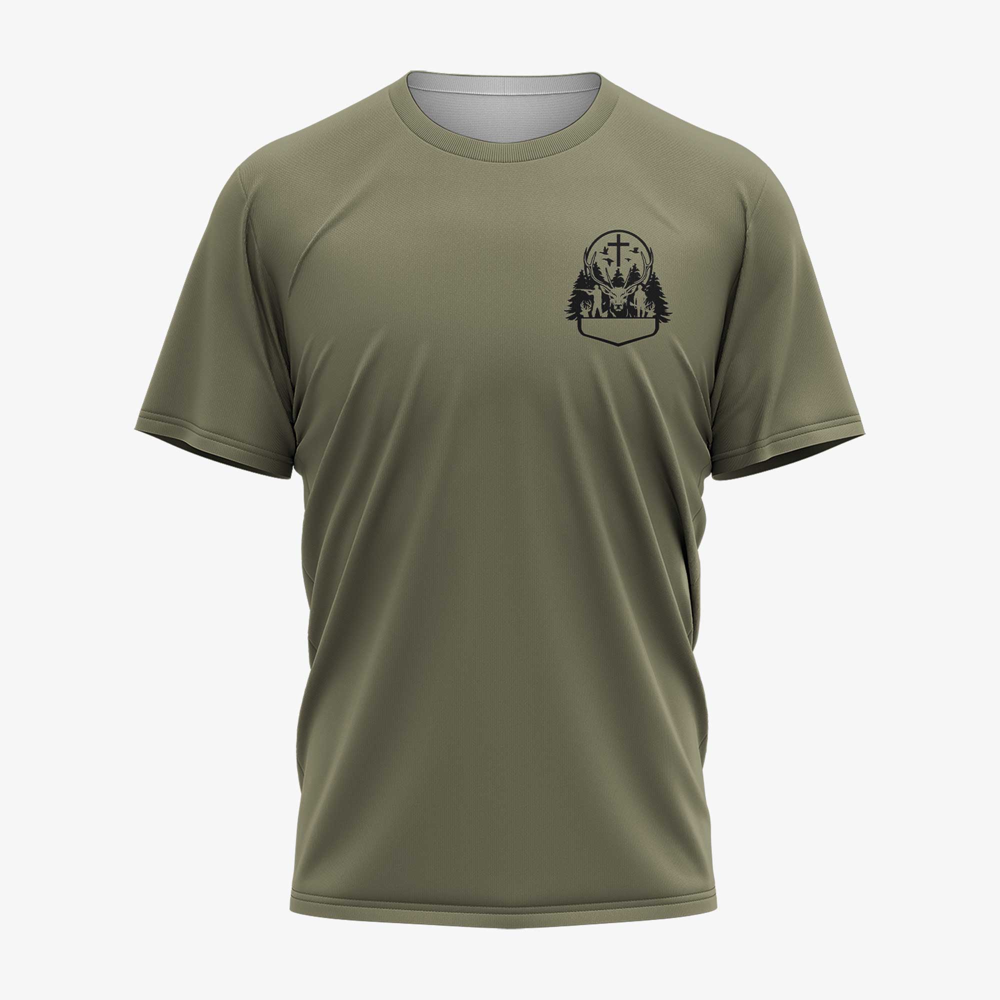 I've Got Hunting In My Veins And Jesus In My Heart Custom Name T-Shirt