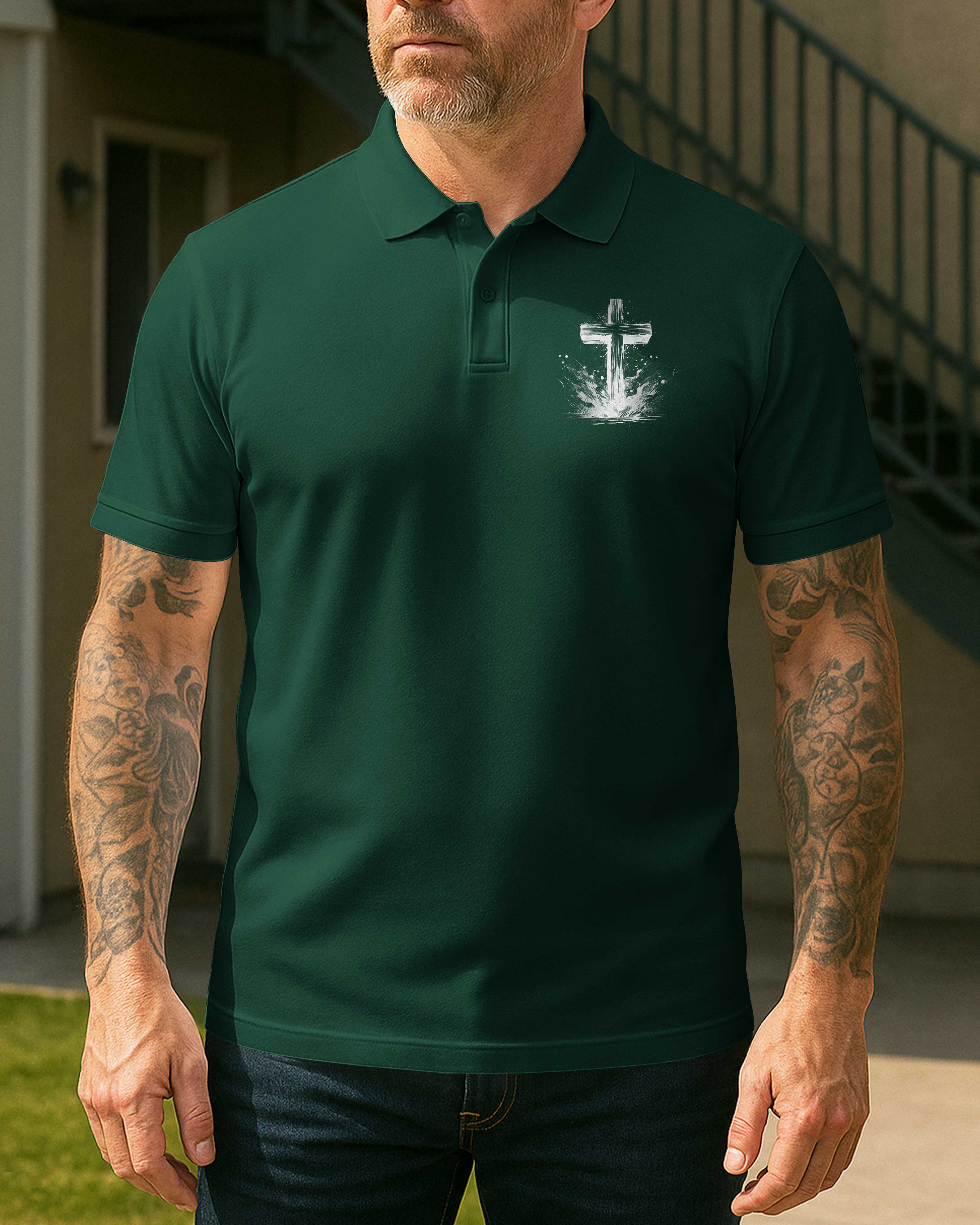 Not All Superheroes Wear Capes All Over Print Polo T-Shirt