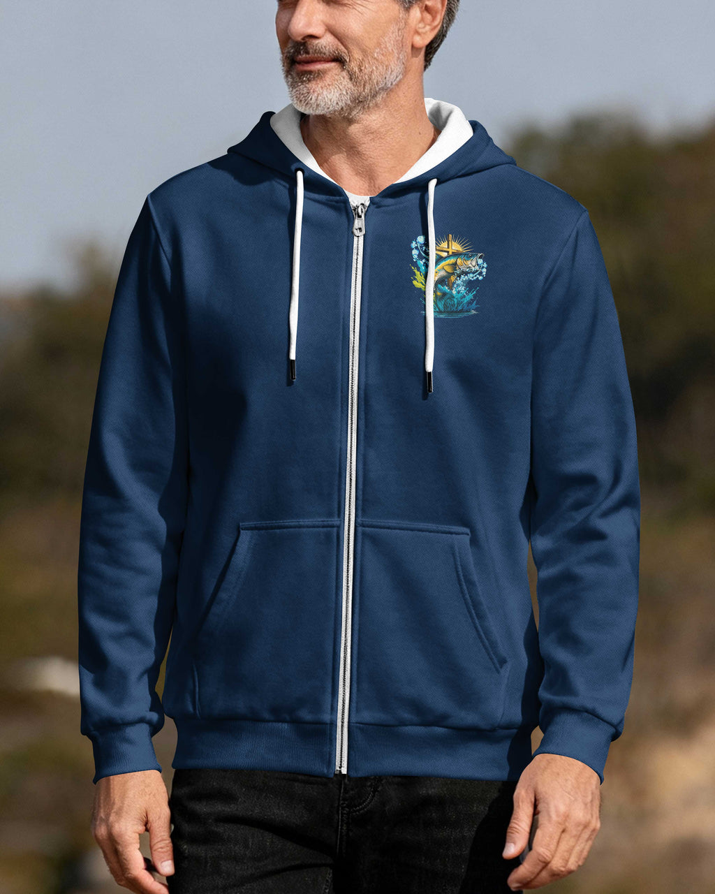 I Will Make You Fishers Of Men Zip Hoodie