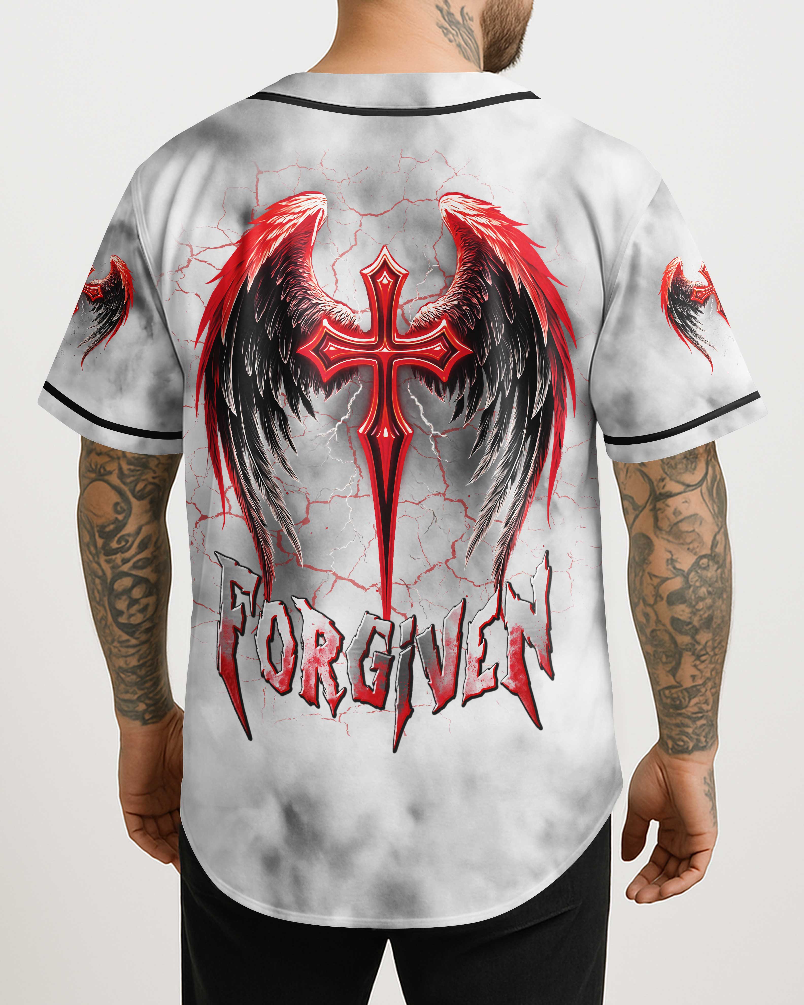 Forgiven All Over Print Jersey