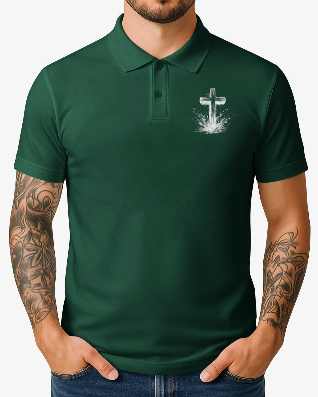 Not All Superheroes Wear Capes All Over Print Polo T-Shirt