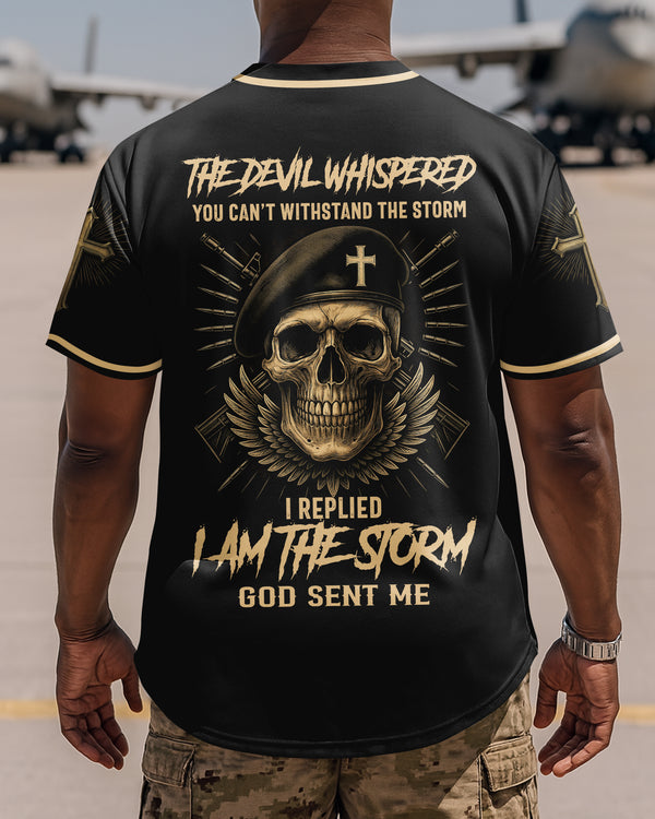 The Devil Whispered You Can't Withstand The Storm Jersey