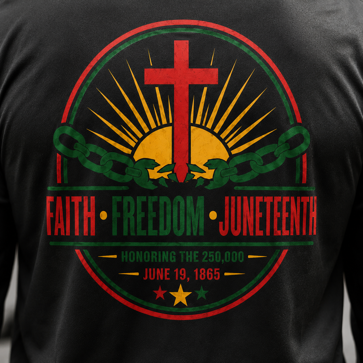 Faith · Freedom · Juneteenth T-Shirt