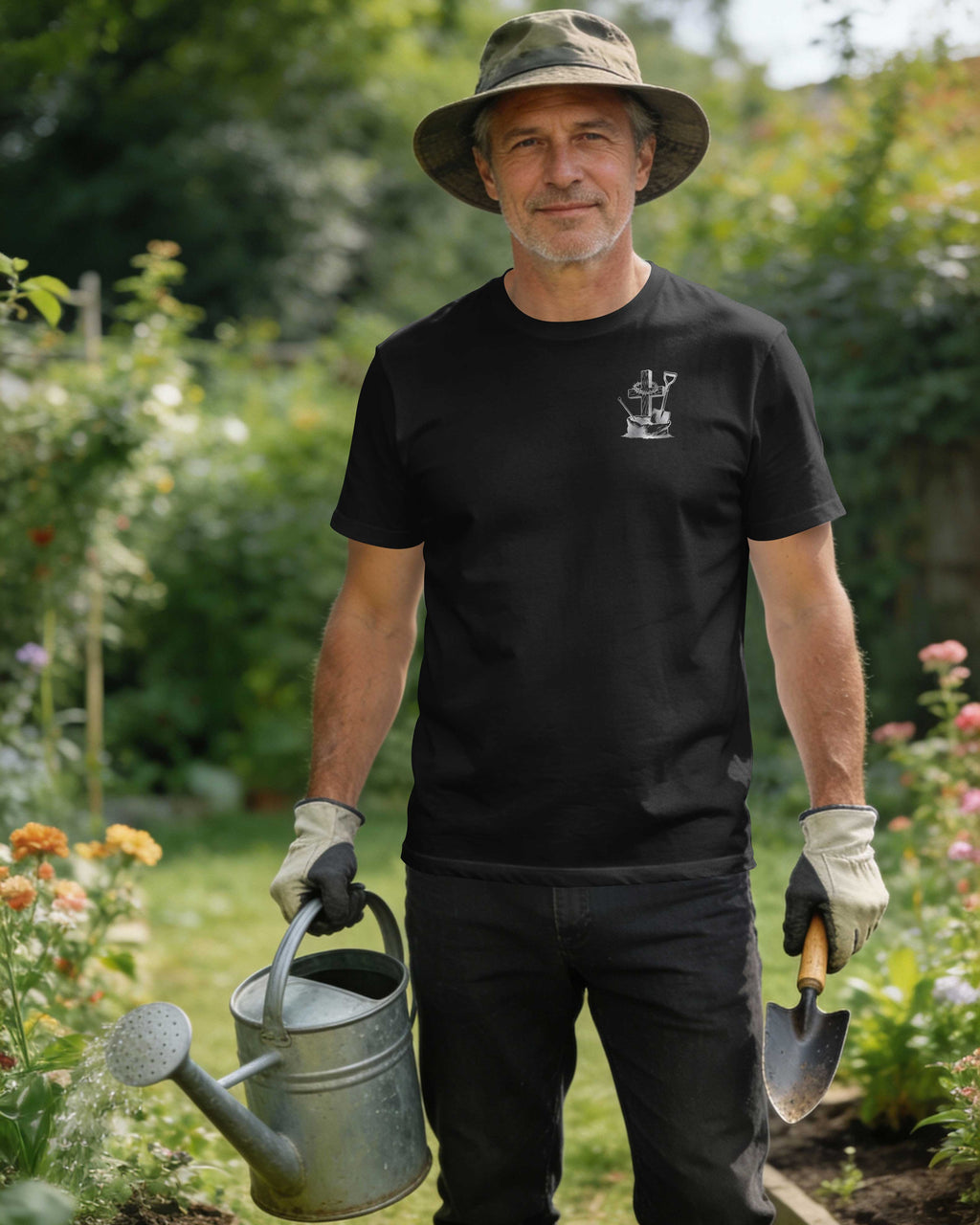 My Work Is In The Garden My Hope Is In The Cross T-Shirt