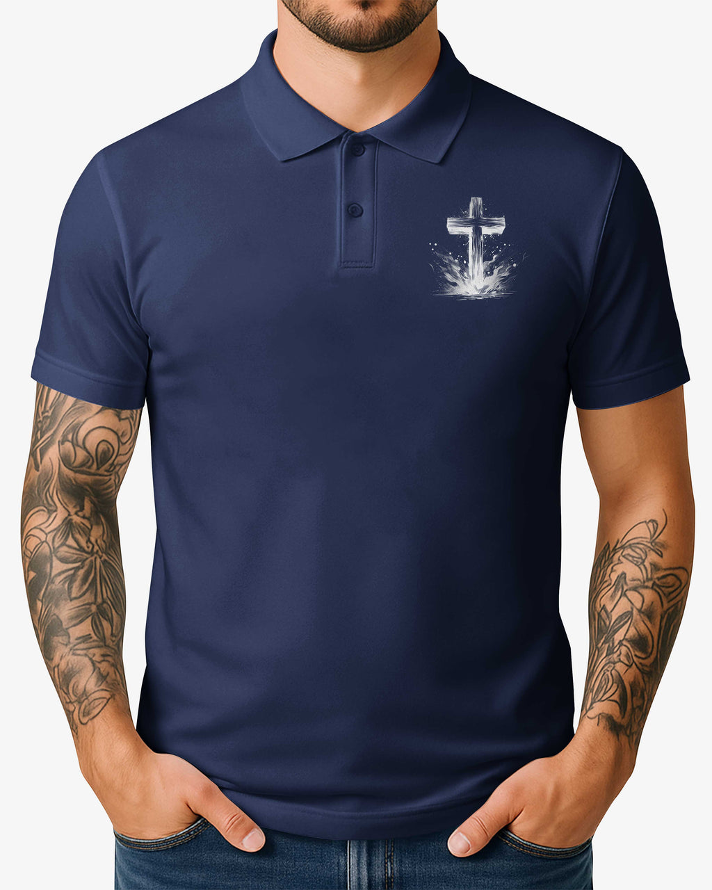 Not All Superheroes Wear Capes All Over Print Polo T-Shirt