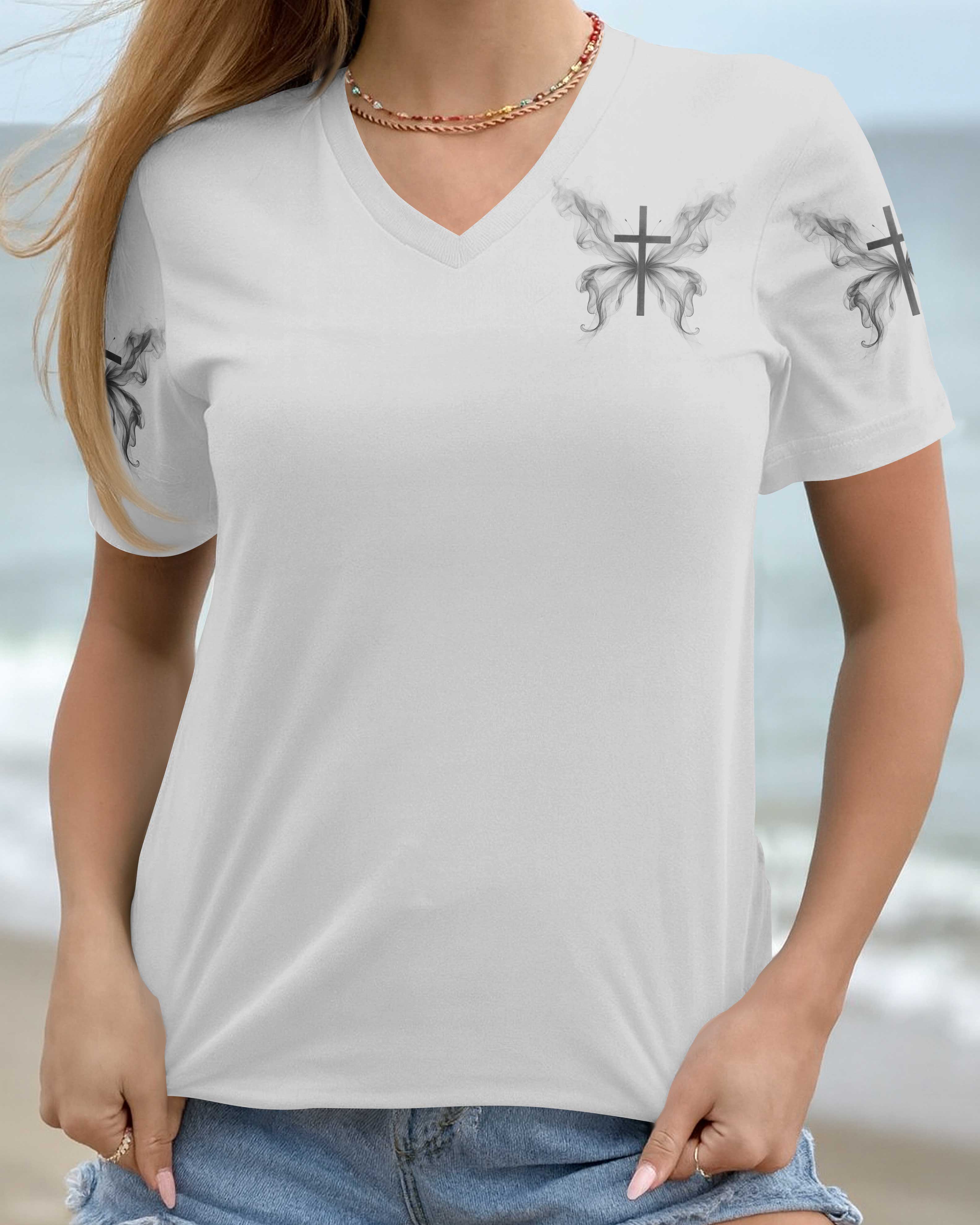 Transformed By The Cross Guided By The Word Alive In Christ T-Shirt