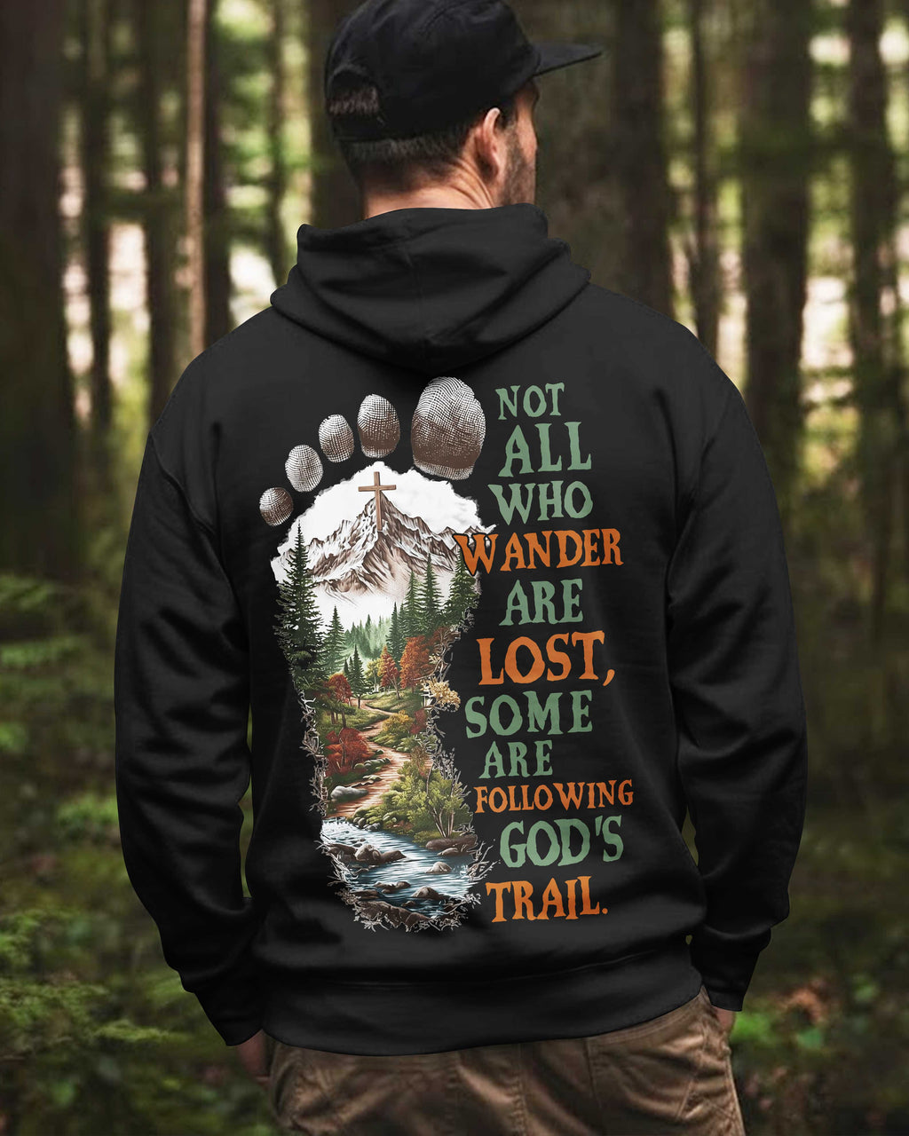 Not All Who Wander Are Lost Zip Hoodie