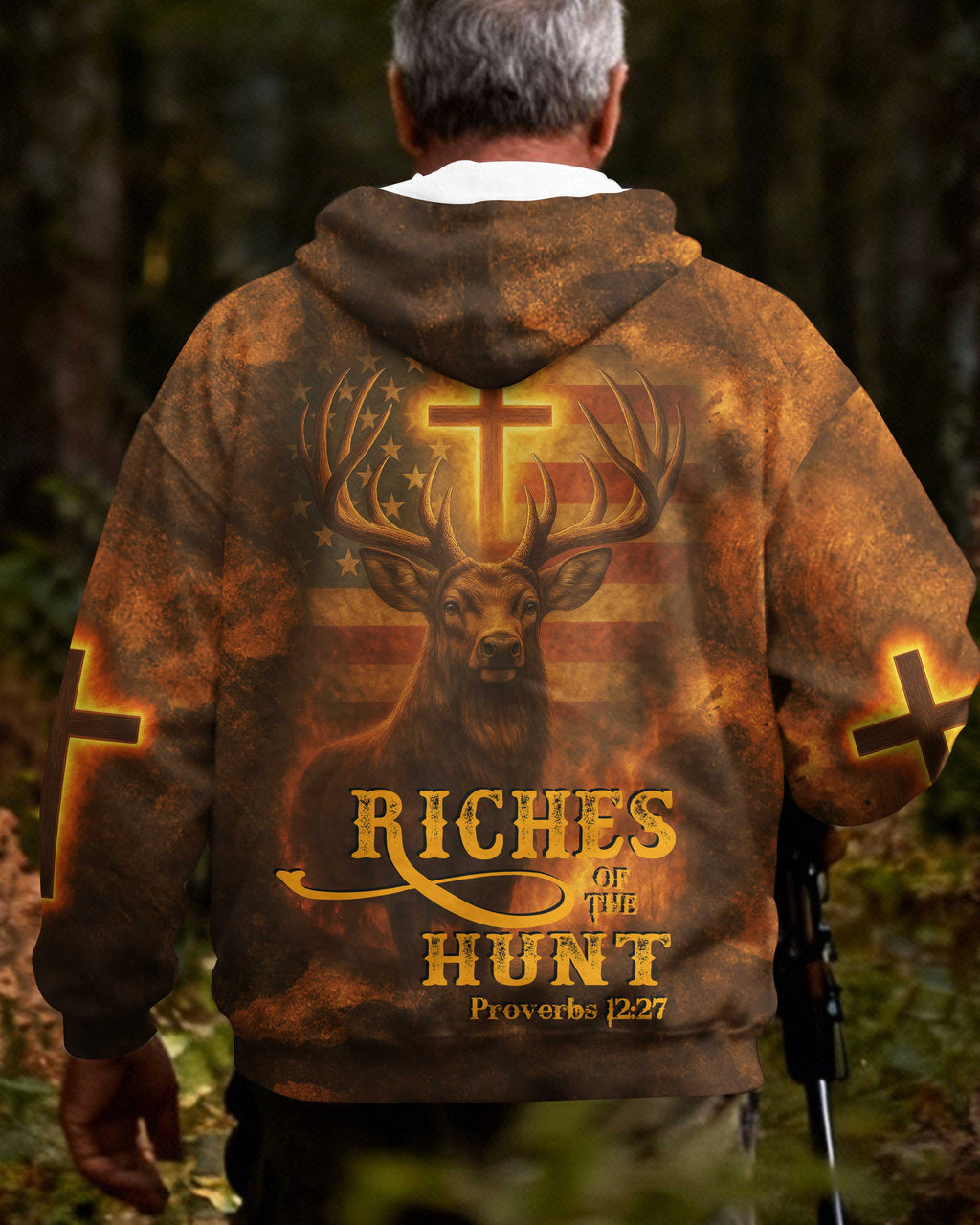 Riches Of The Hunt All Over Print Hoodie