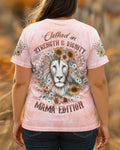 Clothed in Strength & Dignity – Mama Edition All Over Print T-shirt