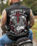 Heaven's Road For Sleevesless Denim T-Shirt