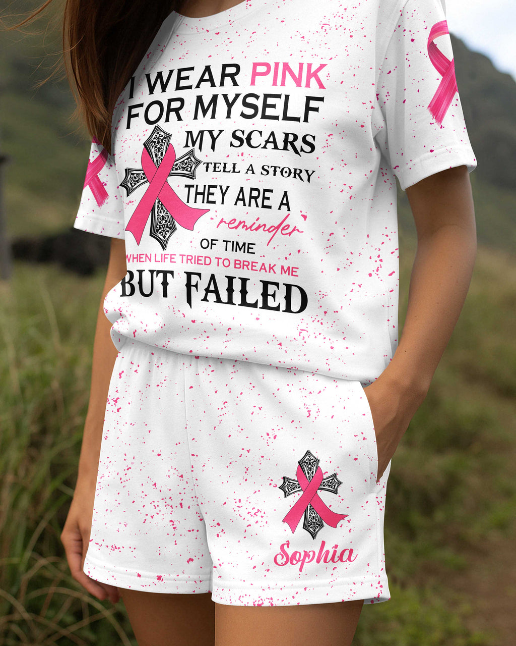 I Wear Pink For Myself My Scars Tell A Story Summer Set