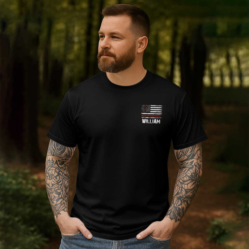 Man Of God Husband Dad Grandpa T-Shirt