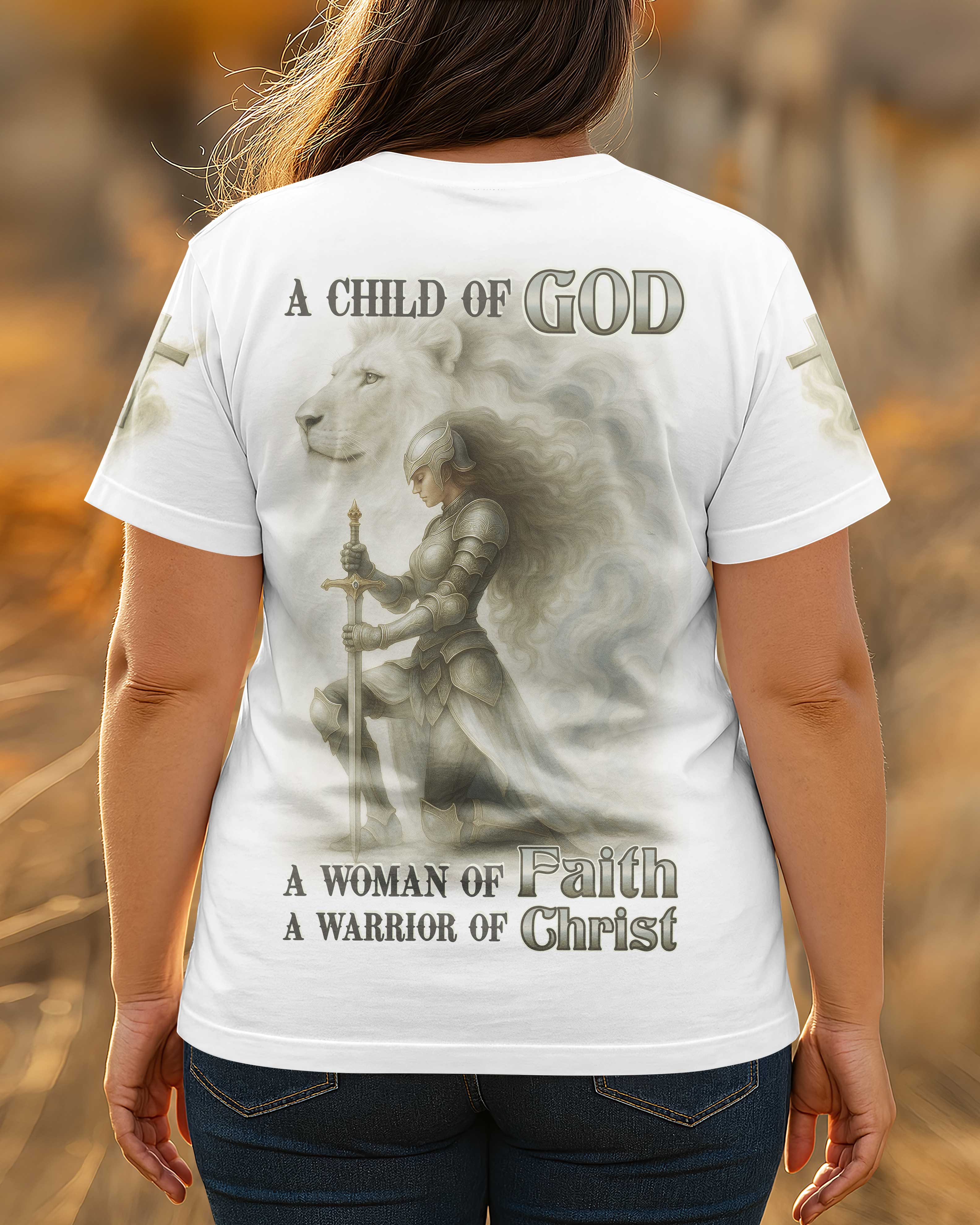 A Woman Of Faith All Over Print T-shirt