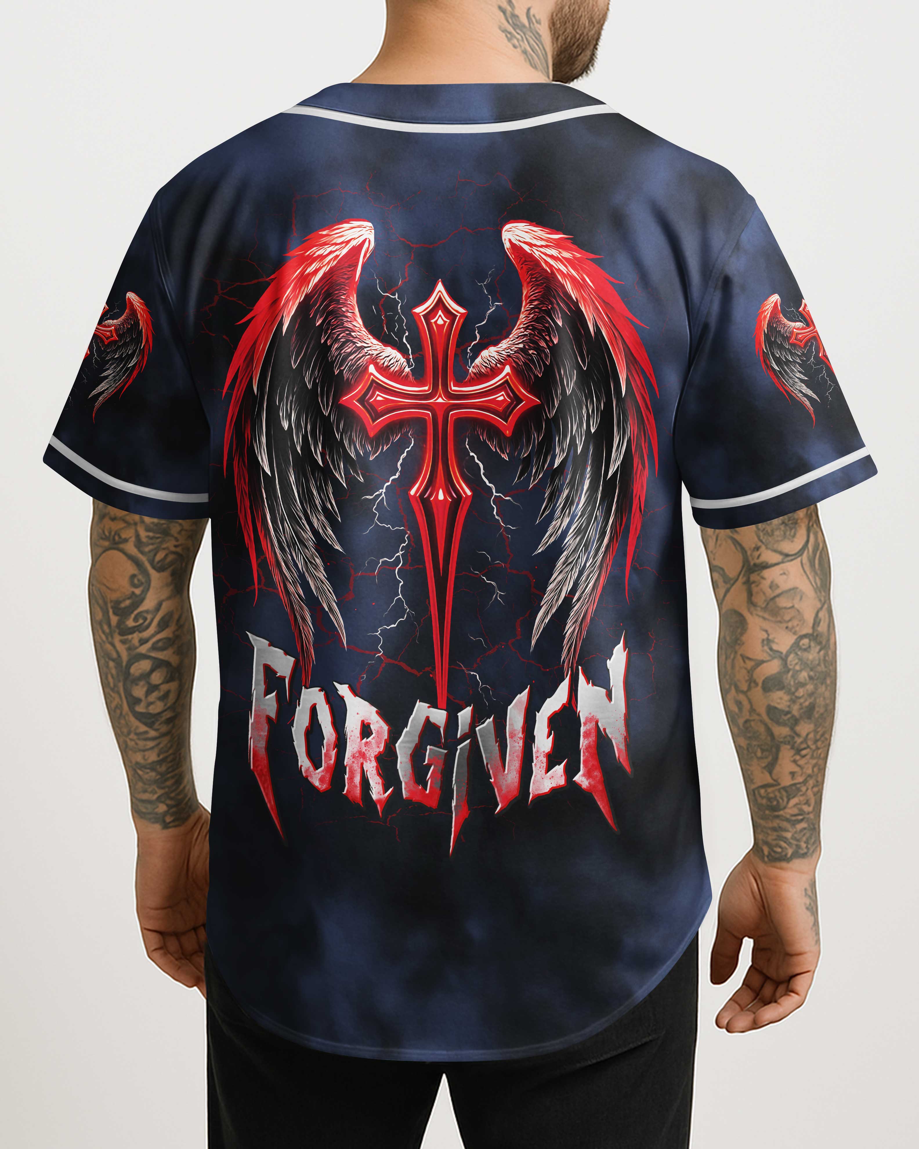 Forgiven All Over Print Jersey