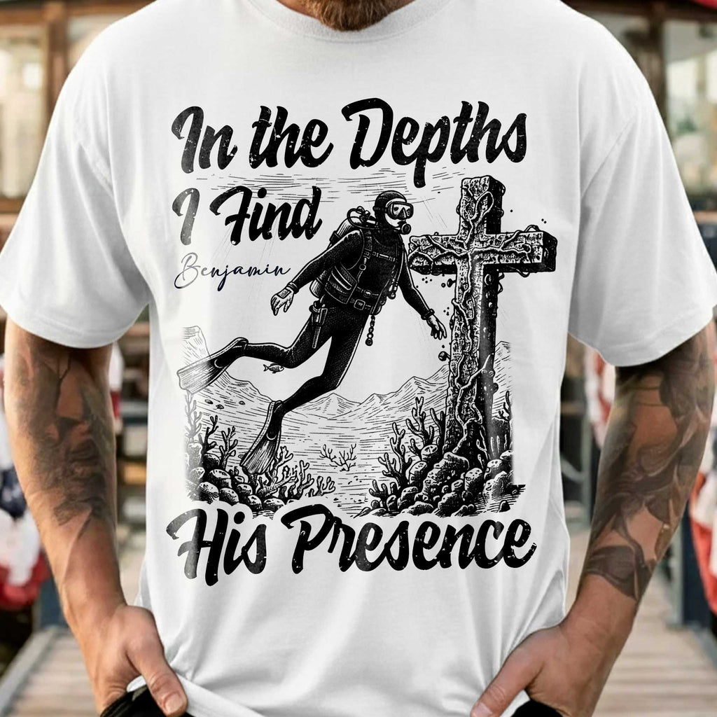 In the Depths I Find His Presence T-Shirt