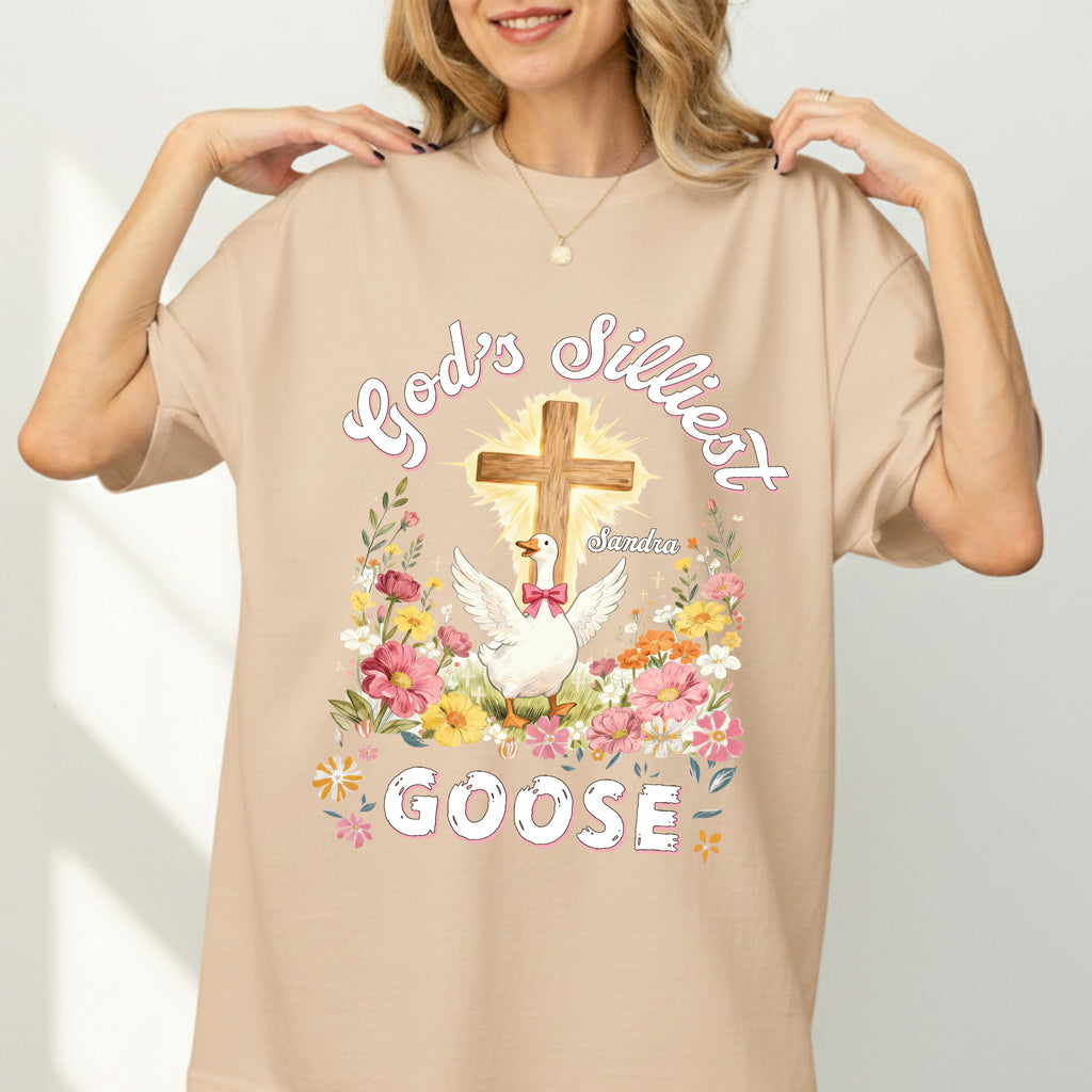 God's Silliest Goose Personalized T-Shirt