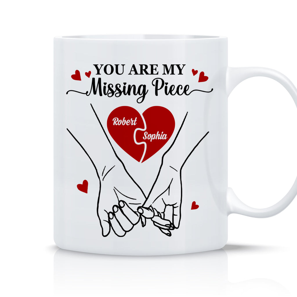 You Are My Missing Piece Personalized Mug
