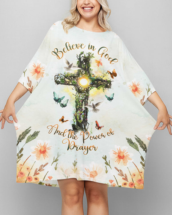 Believe In God And The Power Of Prayer Sleep Tee
