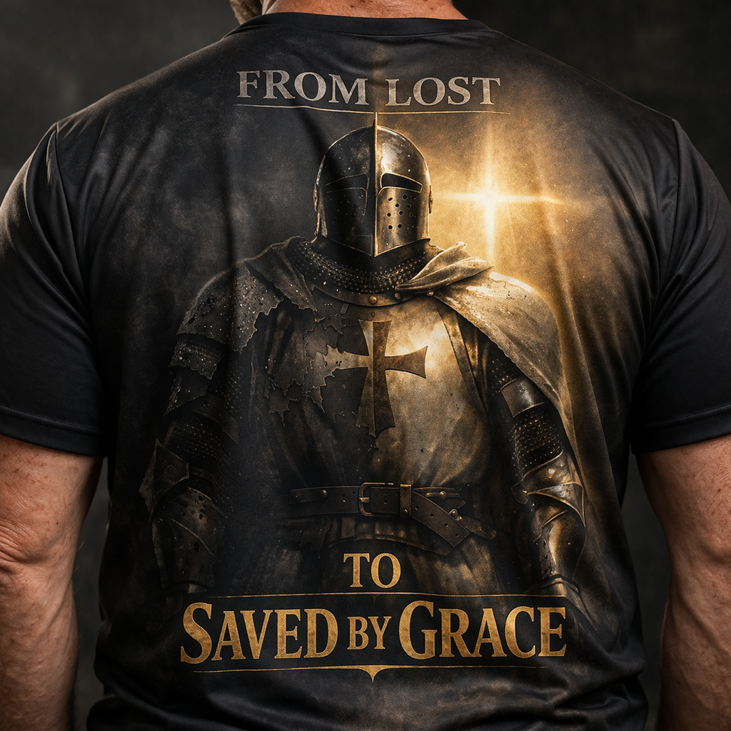 From Lost To Saved By Grace T-Shirt