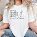 Loved Chosen Adopted Dog Lovers Personalized T-Shirt