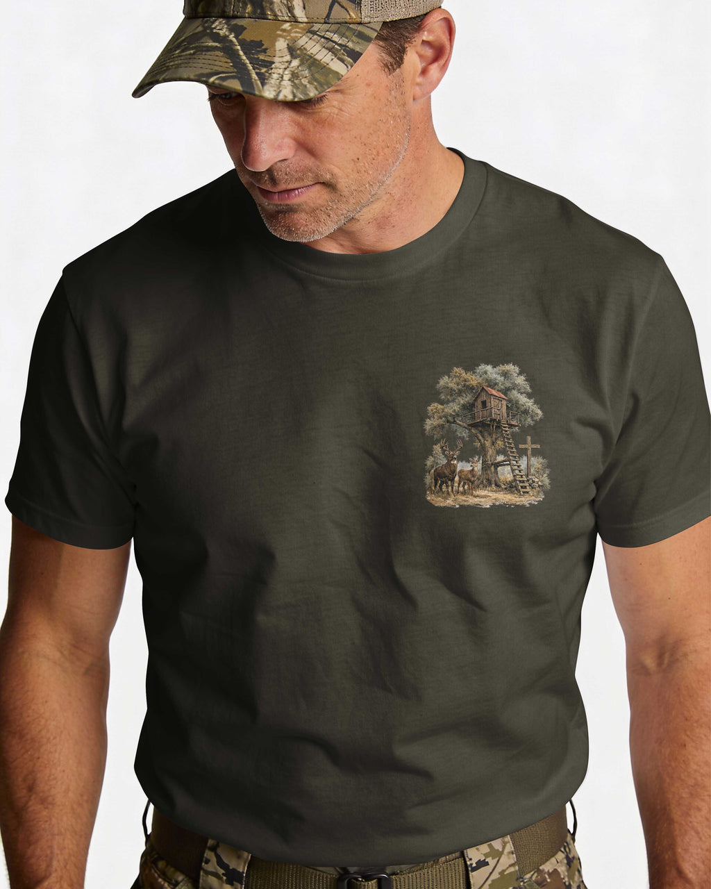 Raised To Hunt Built To Believe T-Shirt