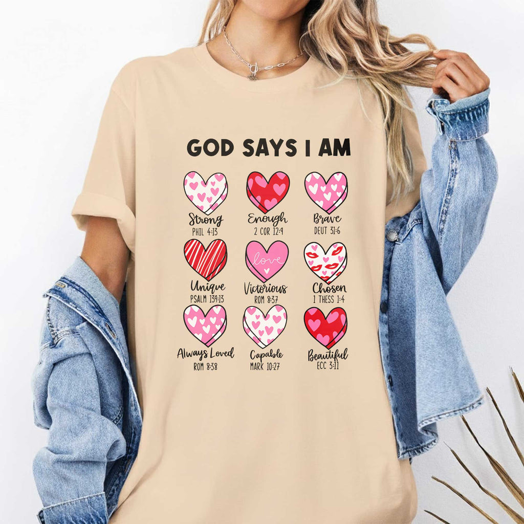 God Says I Am T-Shirt