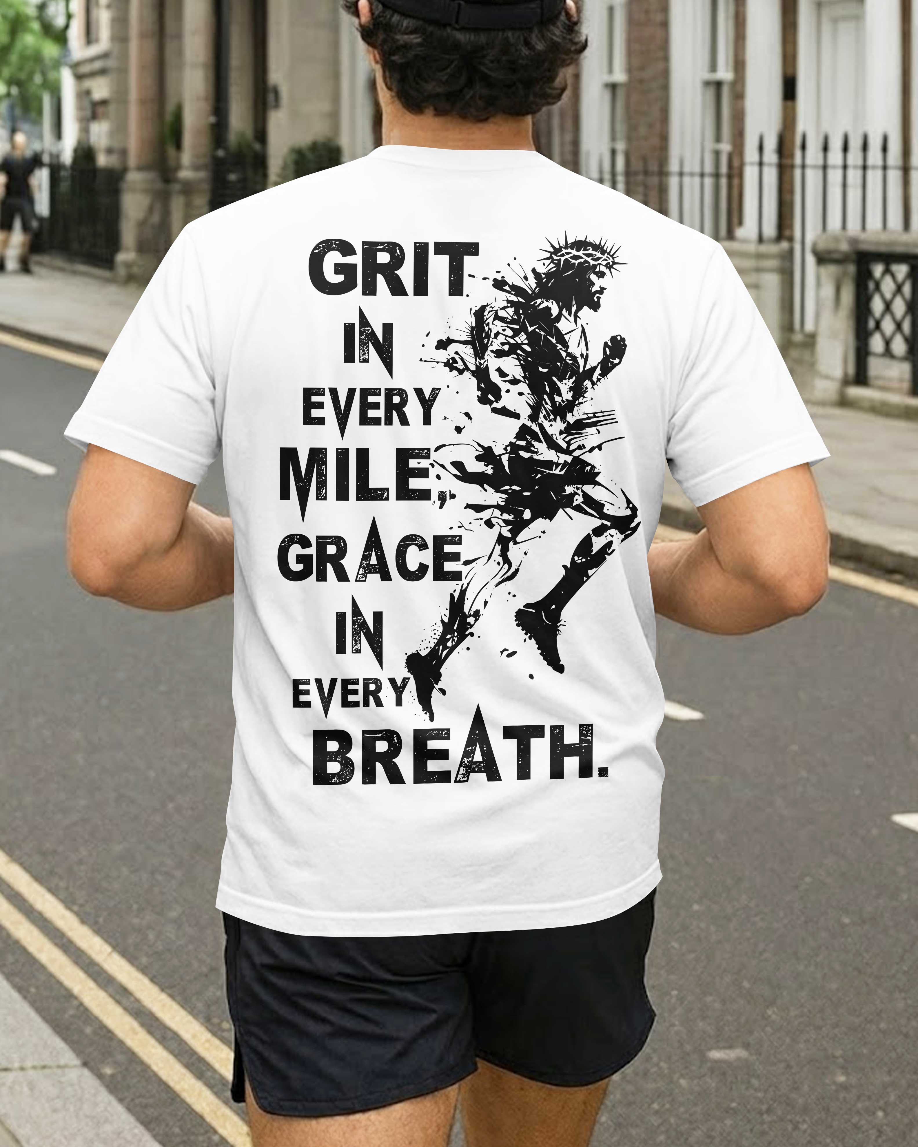 Grit In Every Mile, Grace In Every Breath T-Shirt