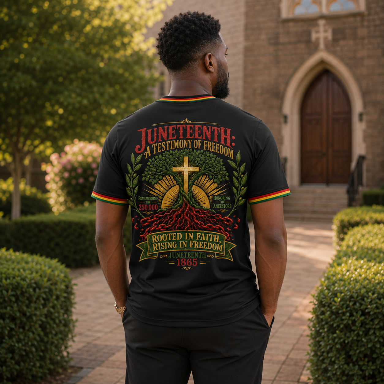 Juneteenth: A Testimony Of Freedom T-Shirt
