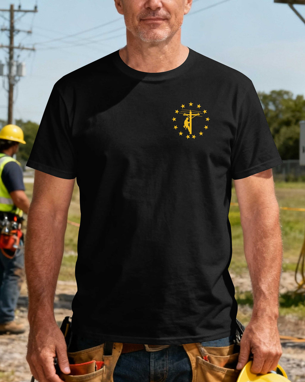 This Lineman Still Holds The Line By The Strength Of Christ T-Shirt