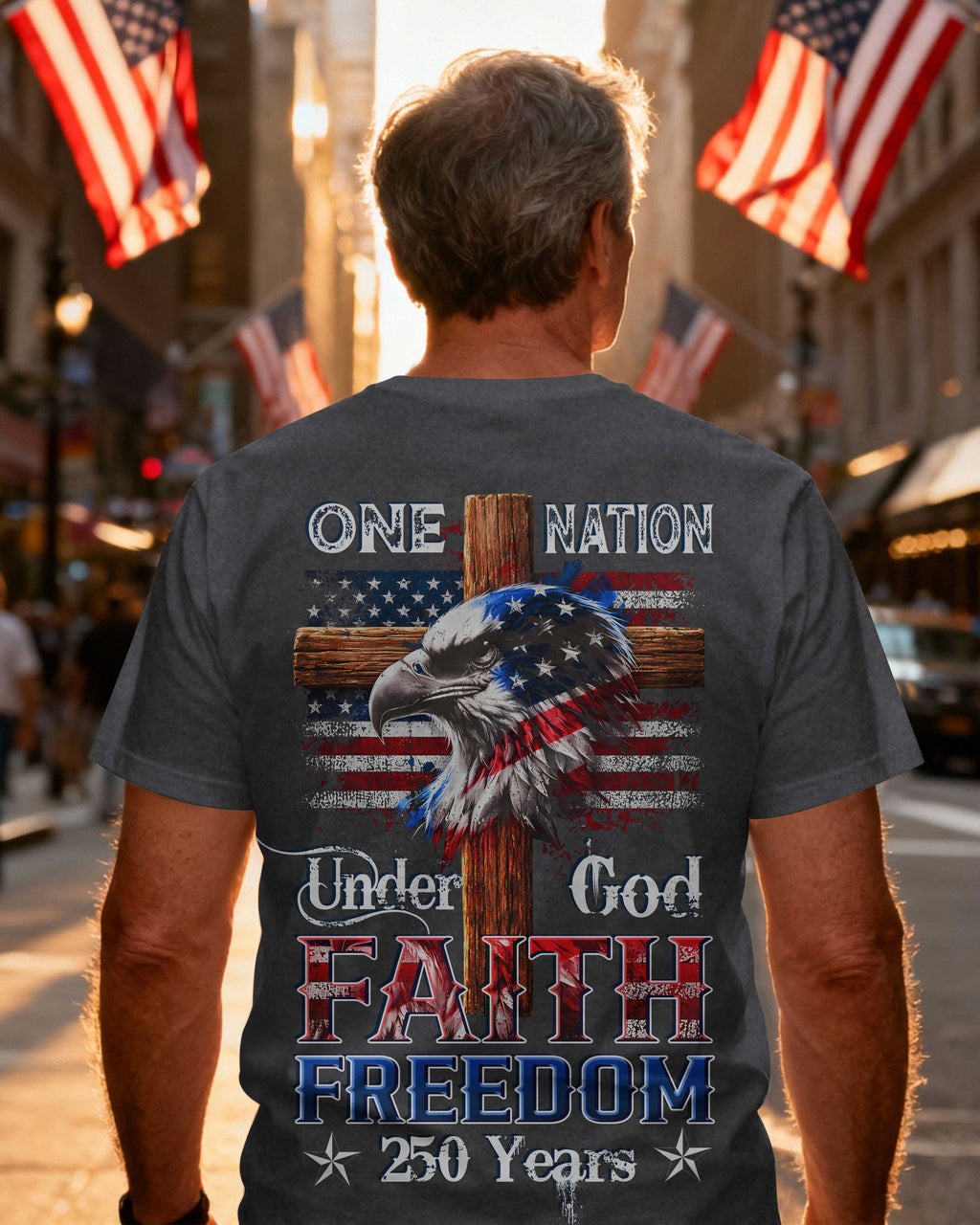 Patriotic Cross Eagle T-shirt T-Shirt