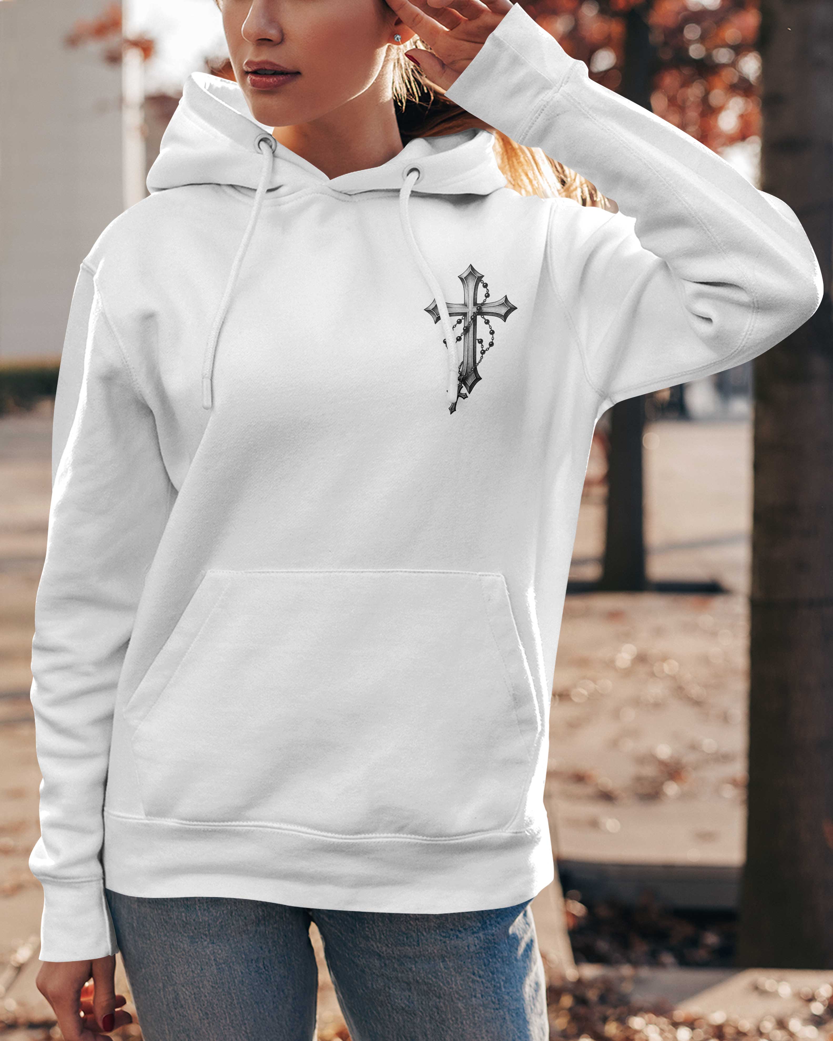 Blessed By God Loved By Jesus Led By The Holy Spirit Unisex Hoodie