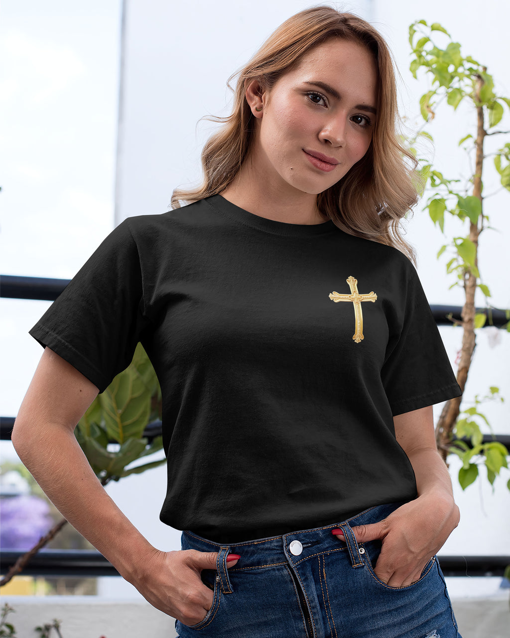 He Died For Me So I'll Live For Him All Over Print T-Shirt