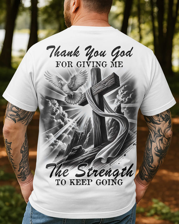 Thank You God All Over Print T-Shirt