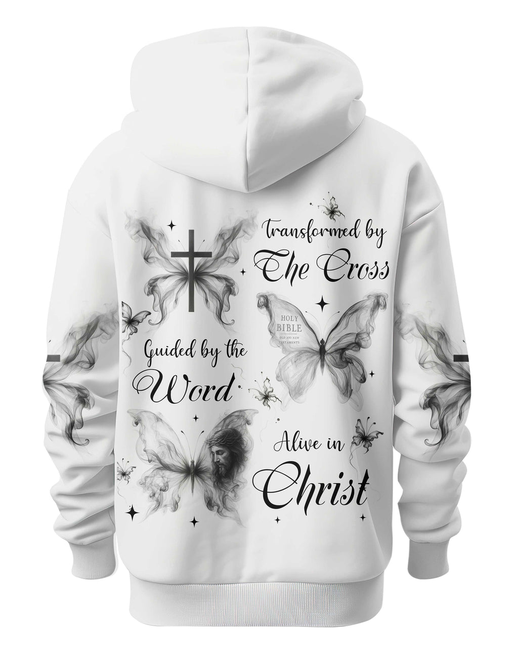Transformed By The Cross Guided By The Word Alive In Christ T-Shirt