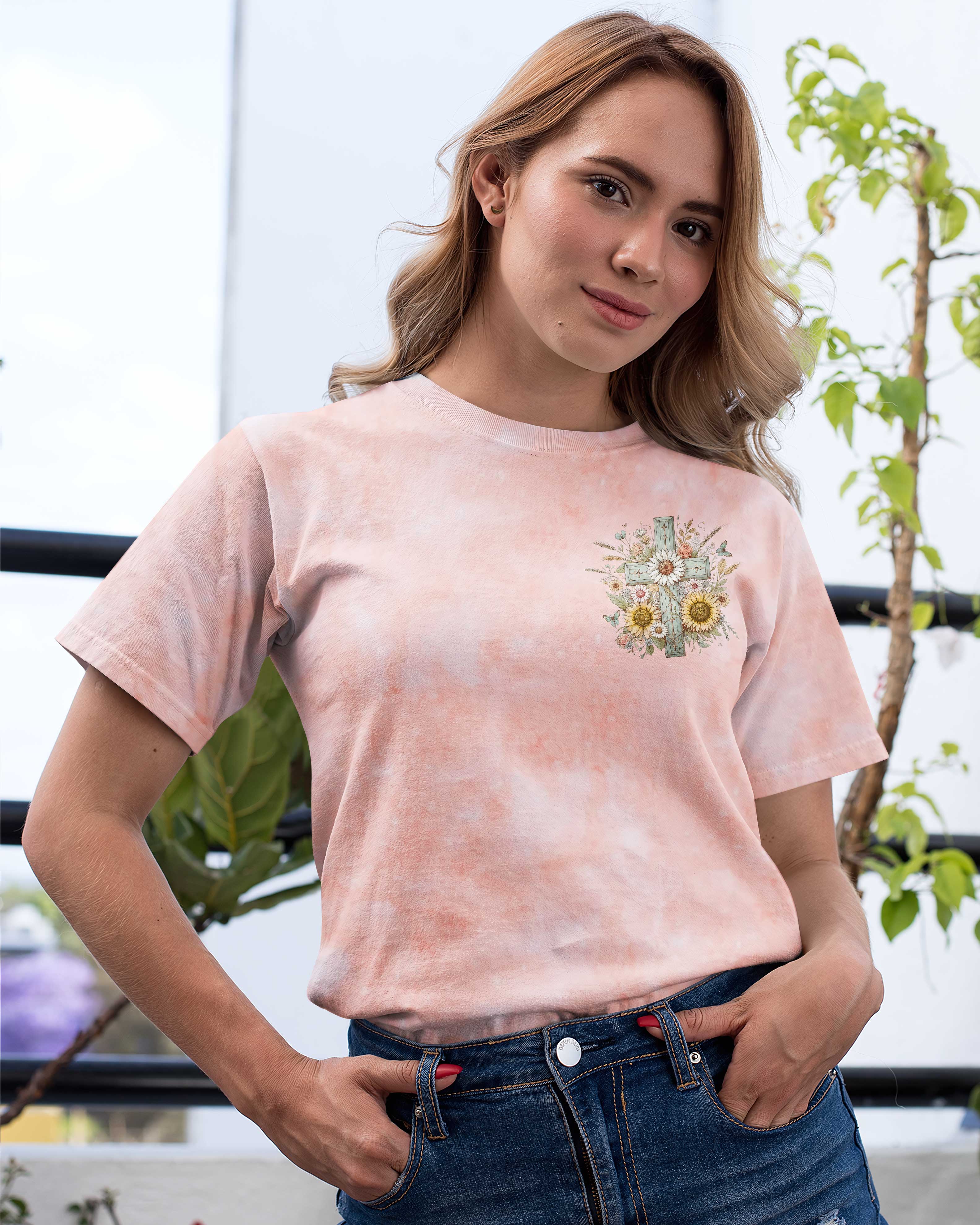 Clothed in Strength & Dignity – Mama Edition All Over Print T-shirt