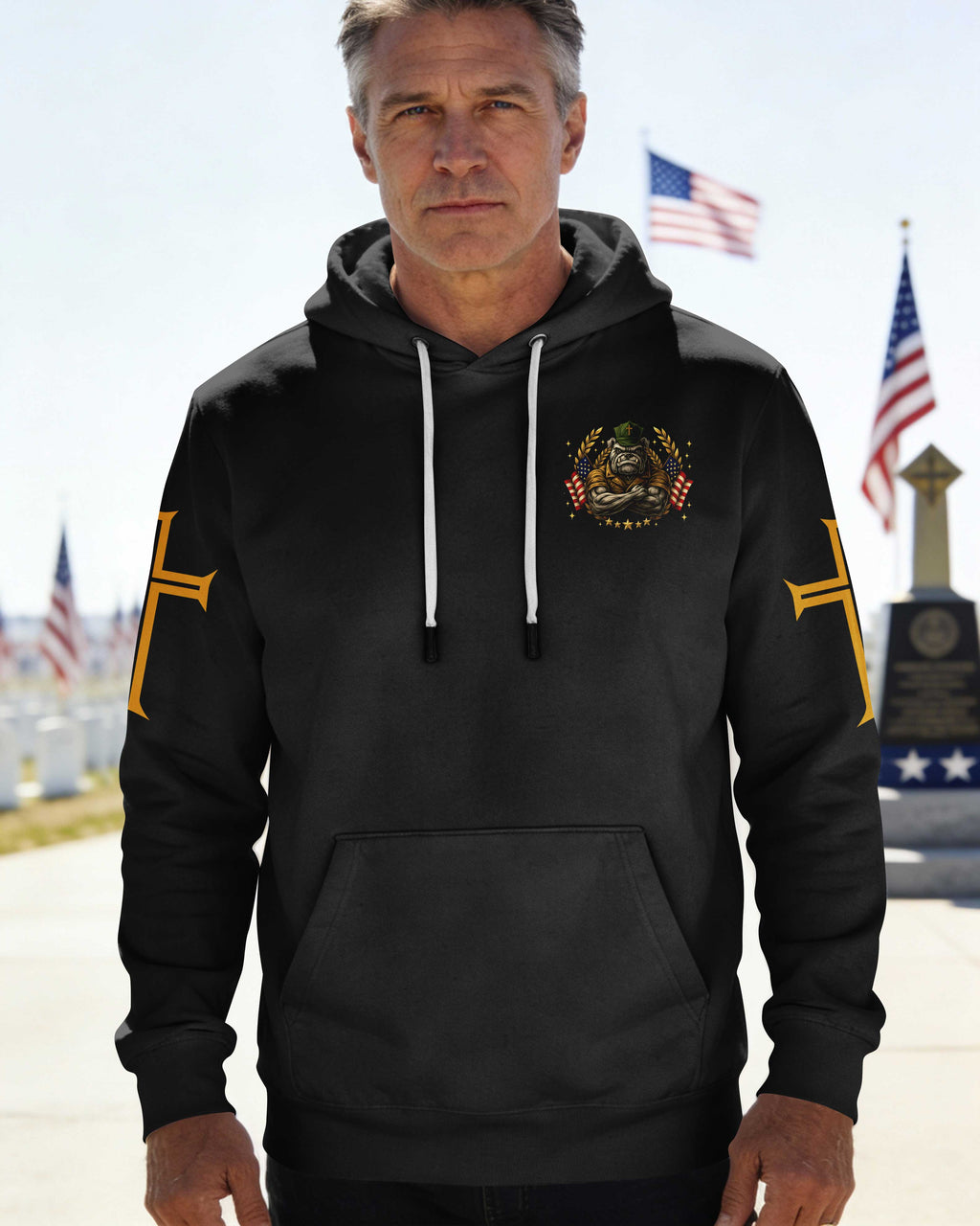 Once A Marine By Duty Forever A Warrior Of Christ By Faith Hoodie