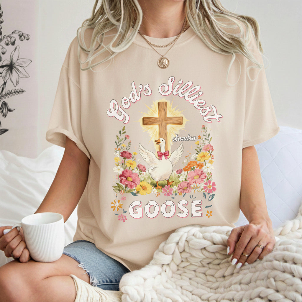 God's Silliest Goose Personalized T-Shirt