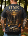 One Nation Under God All Over Print T-shirt