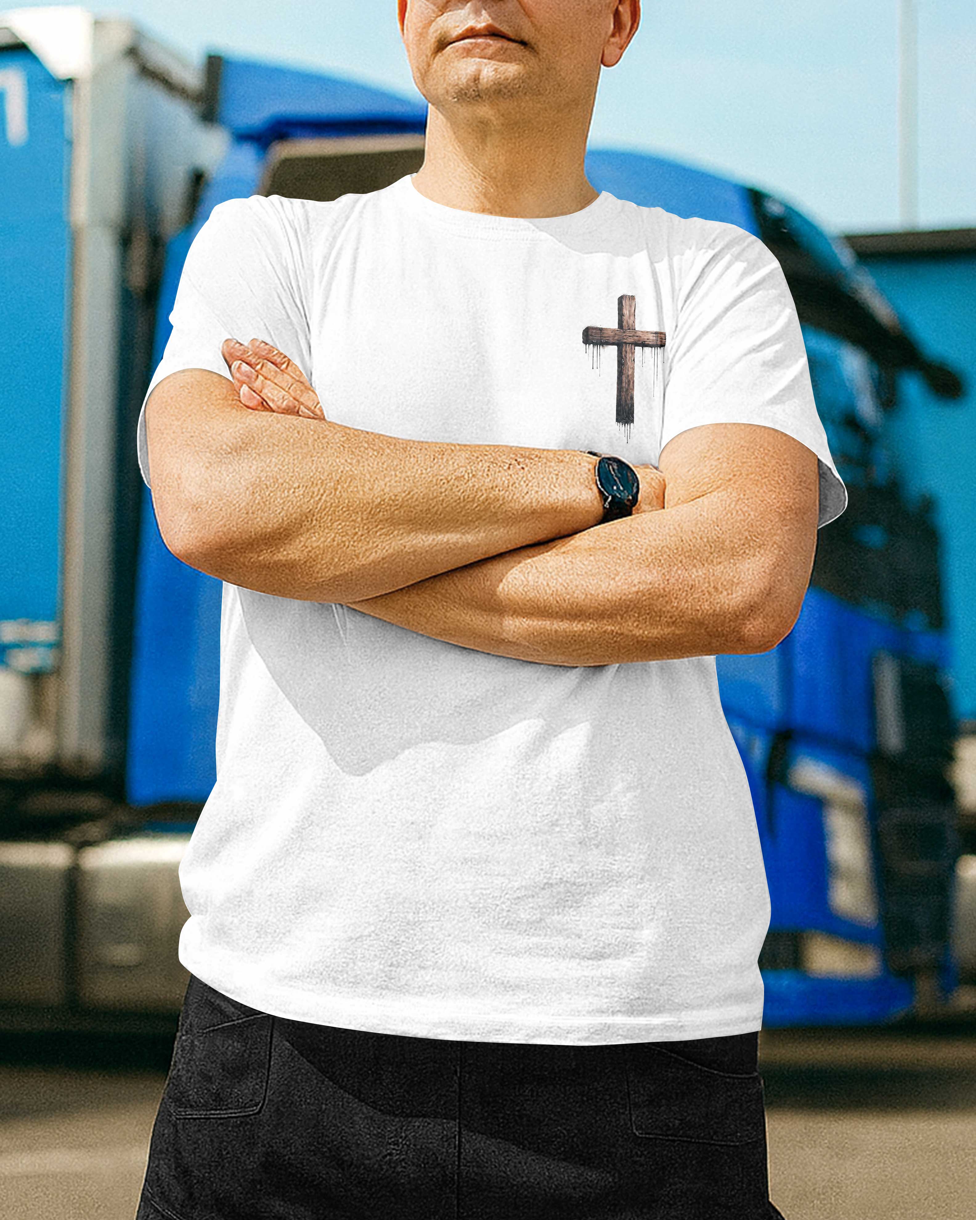Ten Wheels Rollin' All Over Print T-Shirt